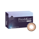 FreshKon Alluring Eyes Winsome Brown 月拋彩色隱形眼鏡(2片)